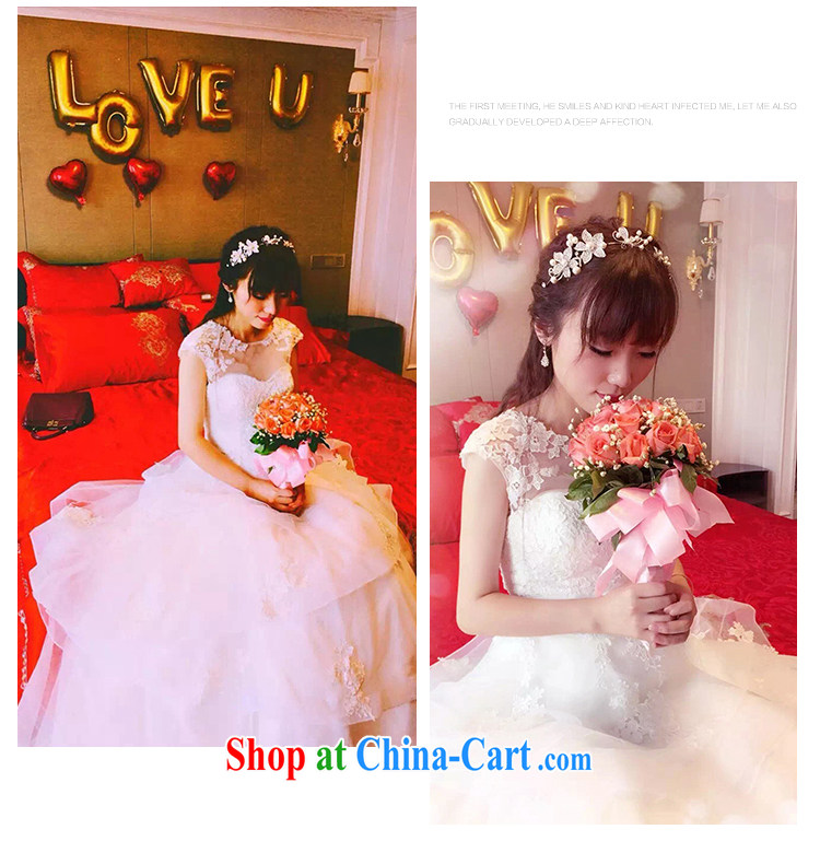 On the wedding dresses new 2015 spring and summer Ling Ms Audrey EU shoulders shaggy dress lace long-tail wedding ivory L pictures, price, brand platters! Elections are good character, the national distribution, so why buy now enjoy more preferential! Health