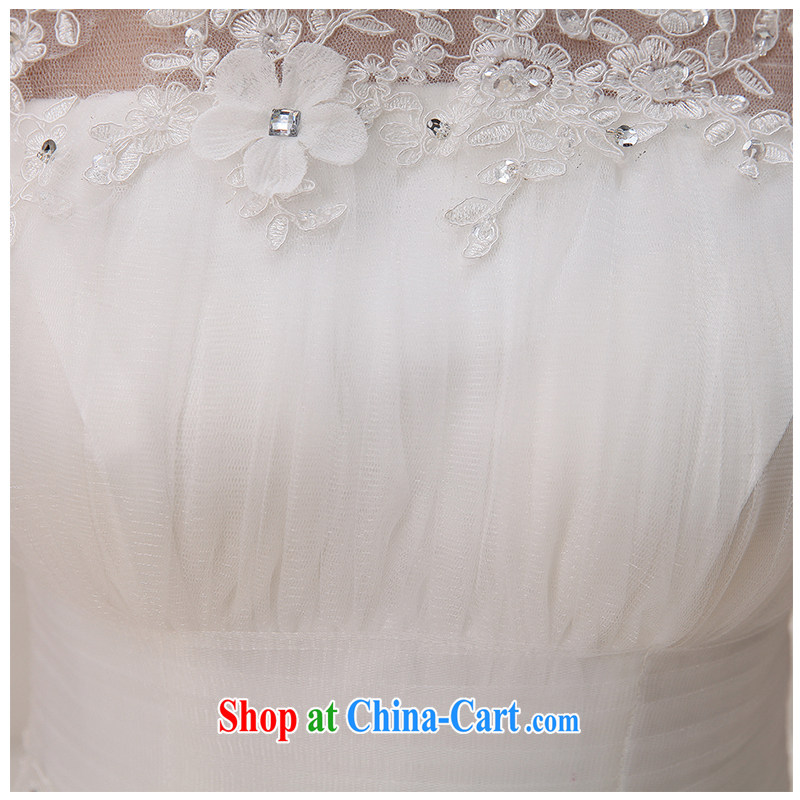 The beautiful yarn a shoulder bag shoulder with wedding dresses 2015 summer fashion new lace simplicity with A tied up with beauty graphics thin wedding dresses white can be customized, beautiful yarn (nameilisha), and, on-line shopping
