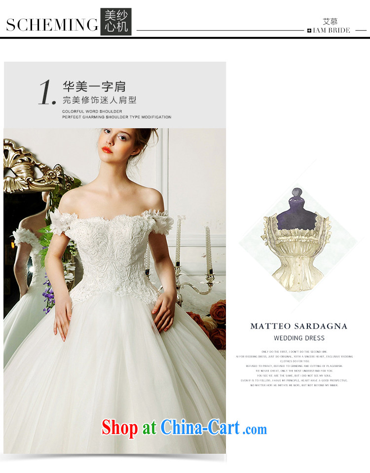 On the wedding dresses new 2015 spring and summer Xia Rong field shoulder shoulders two through lace Shaggy, wedding ivory L pictures, price, brand platters! Elections are good character, the national distribution, so why buy now enjoy more preferential! Health