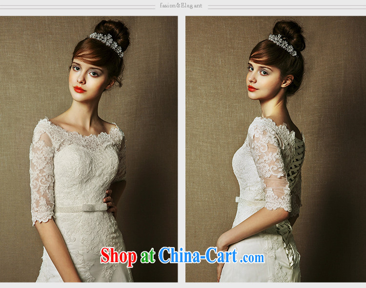 On the wedding dresses new 2015 spring and summer, Sophie the Field shoulder lace long-sleeved long-tail wedding ivory L pictures, price, brand platters! Elections are good character, the national distribution, so why buy now enjoy more preferential! Health