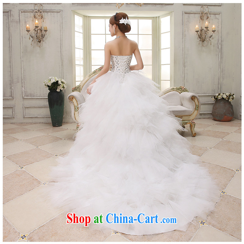 The beautiful yarn 2015 new erase chest stylish wood drill large tail wedding style lady photo building photography tie-cultivating marriages wedding factory direct white can be customized, beautiful yarn (nameilisha), online shopping