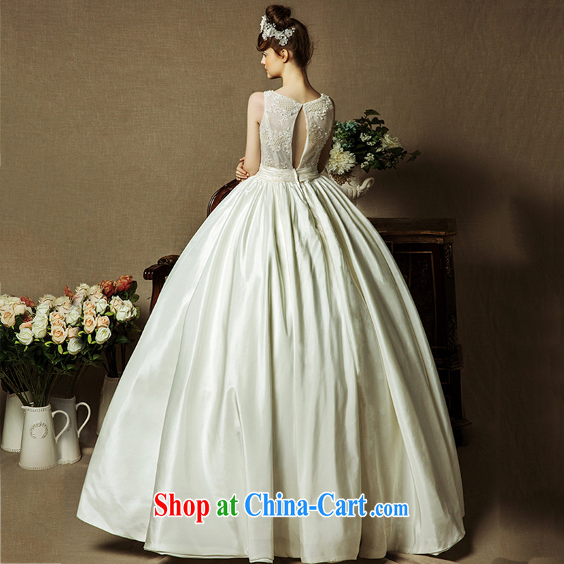 On the wedding dresses new 2015 spring and summer-Xuan shoulders and half with shaggy dress wedding champagne color L, AIDS, and, shopping on the Internet