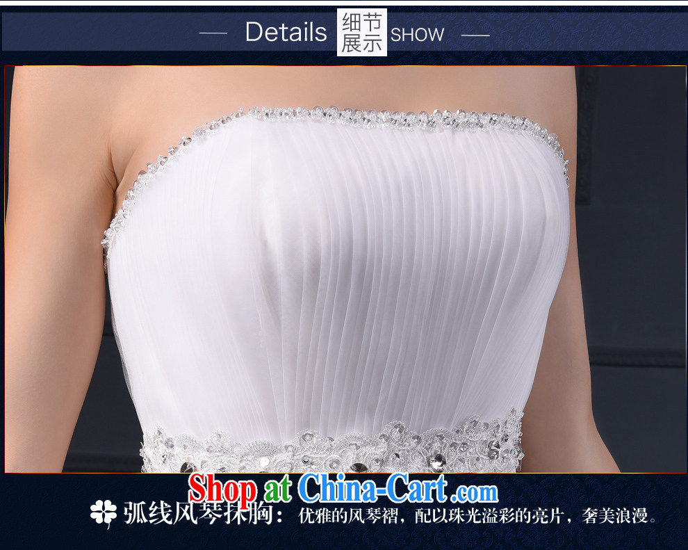 The Champs Elysees, as soon as possible, wedding dresses spring 2015 new Korean Korean wiped chest simple shaggy dress with bridal wedding pregnant women through the code graphics thin white XL pictures, price, brand platters! Elections are good character, the national distribution, so why buy now enjoy more preferential! Health
