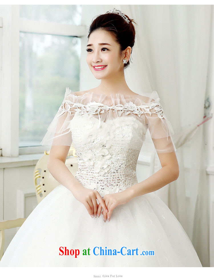Time his wedding shawl summer 2015 new wedding dresses accessories marriages a shoulder shawl Korean bridesmaid gauze white shoulders, white are code pictures, price, brand platters! Elections are good character, the national distribution, so why buy now enjoy more preferential! Health