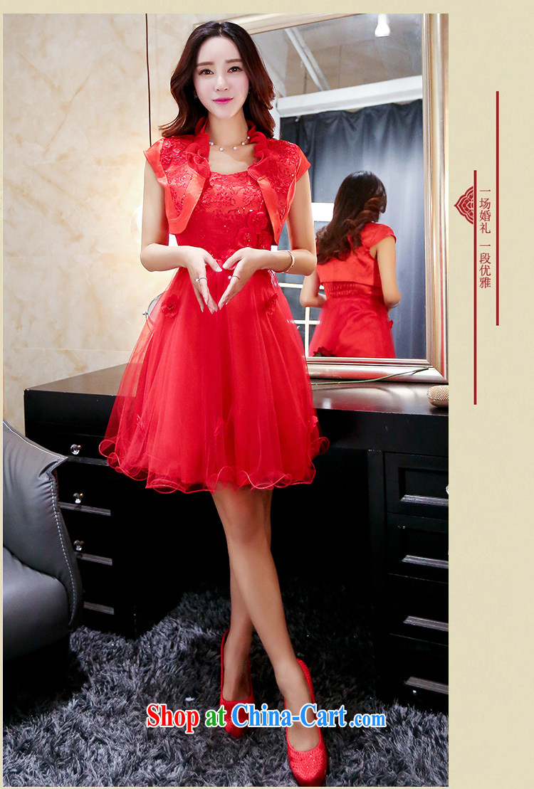 Air Shu Diane summer 2015 new dress code the dress wedding bridal dresses pregnant women replacing the door bows clothing bridesmaid dress red XXXL pictures, price, brand platters! Elections are good character, the national distribution, so why buy now enjoy more preferential! Health