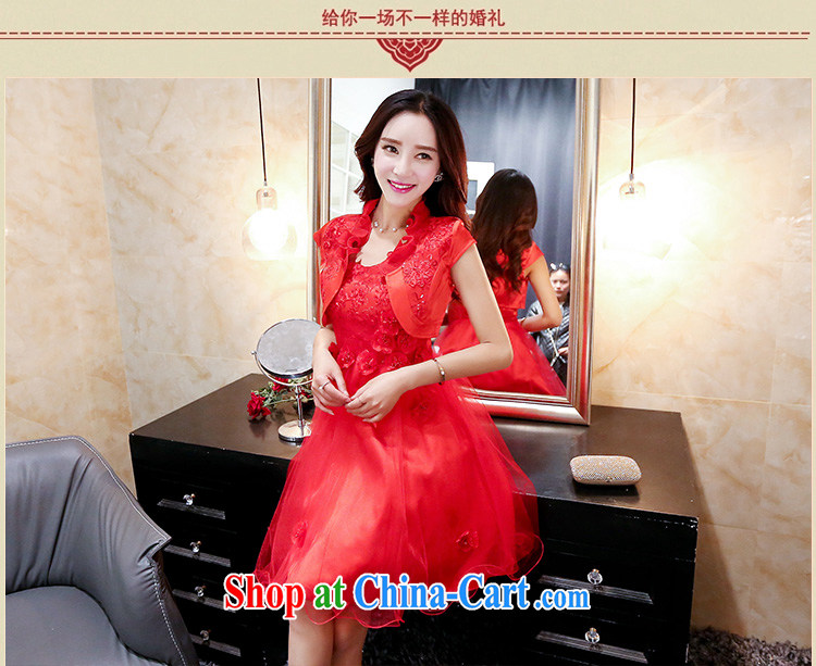 Air Shu Diane summer 2015 new dress code the dress wedding bridal dresses pregnant women replacing the door bows clothing bridesmaid dress red XL pictures, price, brand platters! Elections are good character, the national distribution, so why buy now enjoy more preferential! Health