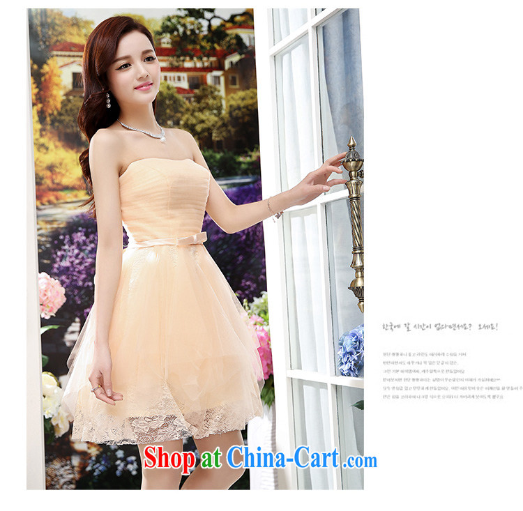Air Shu Diane summer 2015 new to us dresses dress lady, solid color lace high waist sleeveless dress apricot S pictures, price, brand platters! Elections are good character, the national distribution, so why buy now enjoy more preferential! Health