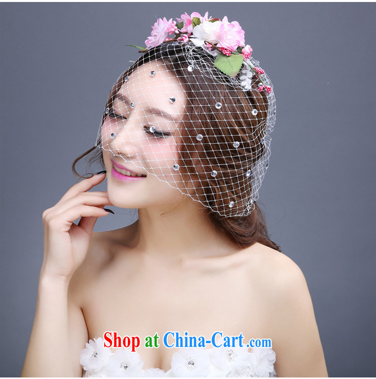 2015 Tslyzm New floral wreath bridal headdress ornaments spring and summer wedding dresses accessories fresh and only the US Web yarn water drill performances and ornaments pink pictures, price, brand platters! Elections are good character, the national distribution, so why buy now enjoy more preferential! Health