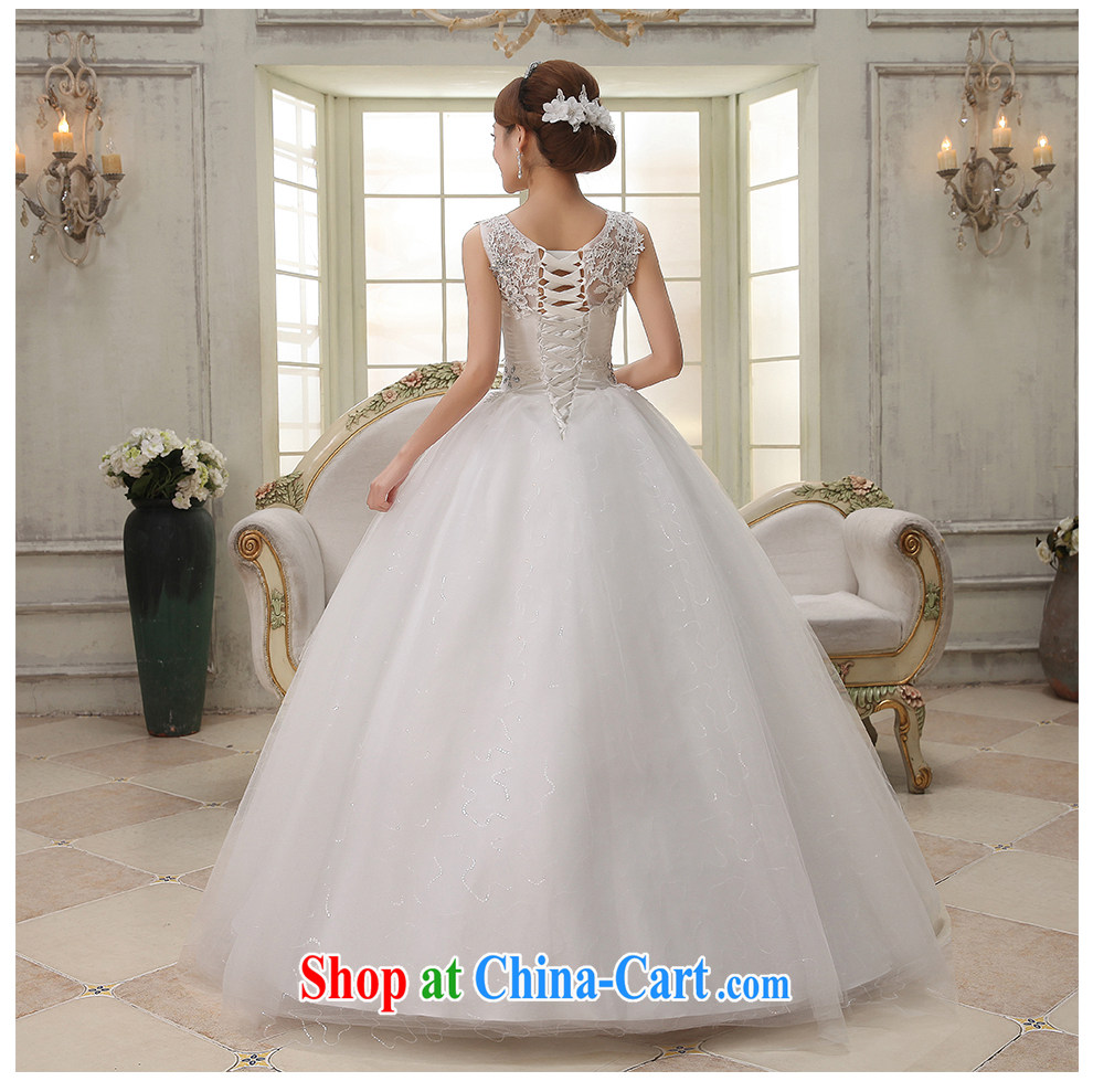 Summer 2015 new dual-shoulder a shoulder sleeveless with wedding beauty minimalist straps Princess bride photo building photography wedding dresses, beautiful yarn white customizable pictures, price, brand platters! Elections are good character, the national distribution, so why buy now enjoy more preferential! Health