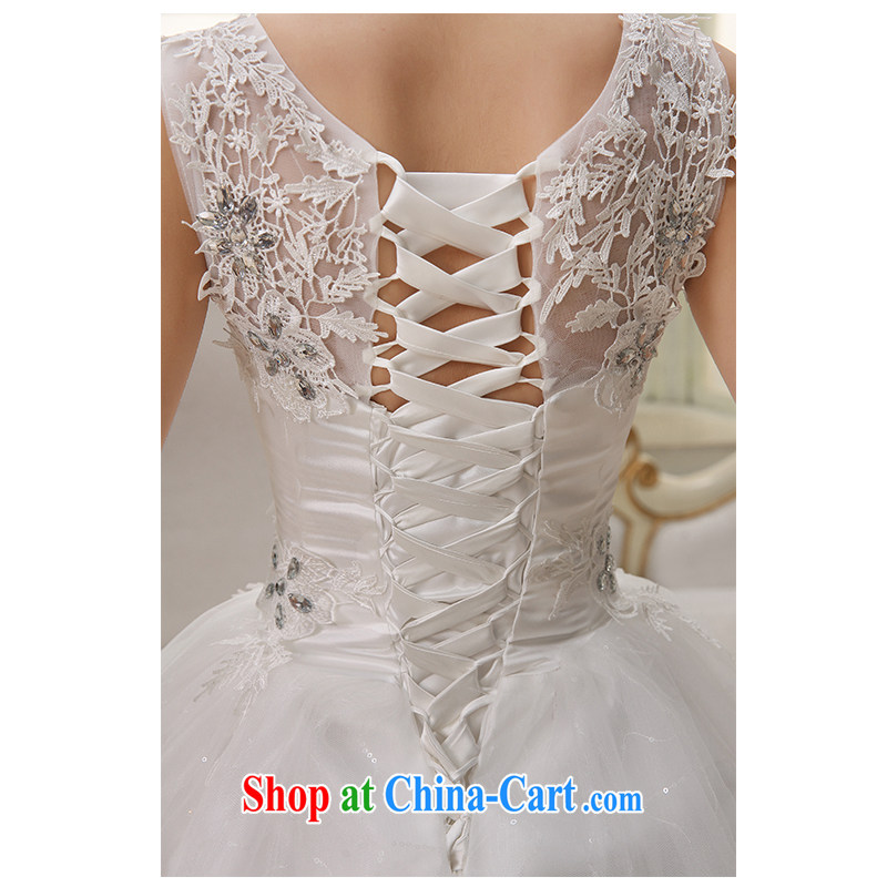 Summer 2015 new dual-shoulder a shoulder sleeveless with wedding beauty Simple Bind with Princess bride photo building photography wedding dresses, beautiful yarn white customizable, beautiful yarn (nameilisha), and, on-line shopping