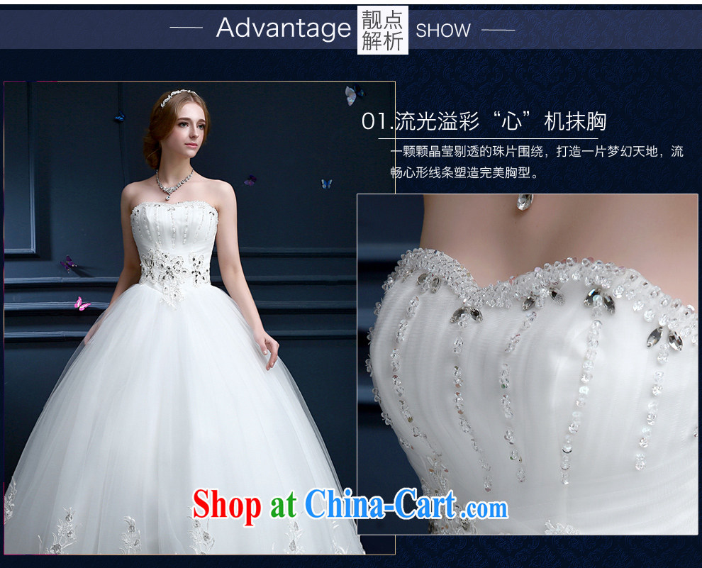 Hong Kong, Aaron. wedding dresses new 2015 spring and summer Korean Beauty graphics thin lace bare chest larger wedding Princess-bride video thin white XXL pictures, price, brand platters! Elections are good character, the national distribution, so why buy now enjoy more preferential! Health