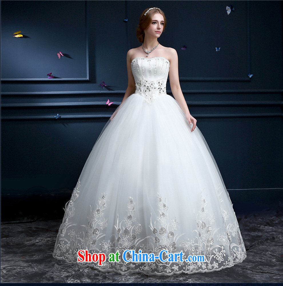 Hong Kong, Aaron. wedding dresses new 2015 spring and summer Korean Beauty graphics thin lace bare chest larger wedding Princess-bride video thin white XXL pictures, price, brand platters! Elections are good character, the national distribution, so why buy now enjoy more preferential! Health