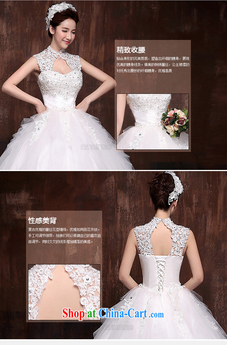 Ho full Chamber wedding dresses new 2015 modern Korean brides field shoulder back exposed lace straps with white white XL pictures, price, brand platters! Elections are good character, the national distribution, so why buy now enjoy more preferential! Health