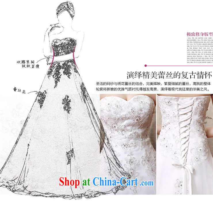 1000 Jubilee 2015 brides new minimalist A with crowsfoot wedding tie lace bare chest graphics thin bridal wedding dresses H 306 white XL pictures, price, brand platters! Elections are good character, the national distribution, so why buy now enjoy more preferential! Health