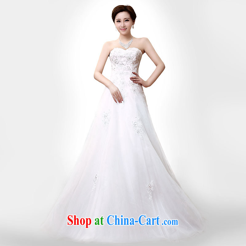 1000 Jubilee 2015 brides new minimalist A with crowsfoot wedding tie lace bare chest graphics thin bridal wedding dresses H 306 white XL