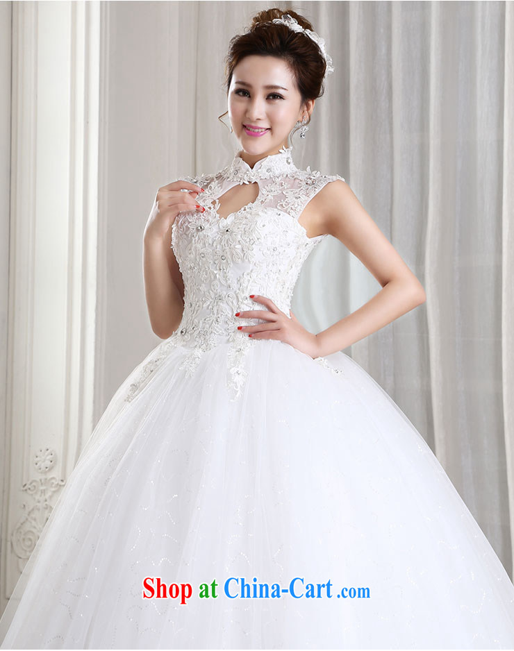 Jubilee 1000 bride 2015 new Korean lace shoulders wedding dresses New with package shoulder graphics thin the field shoulder bridal wedding H 3202 white XL pictures, price, brand platters! Elections are good character, the national distribution, so why buy now enjoy more preferential! Health