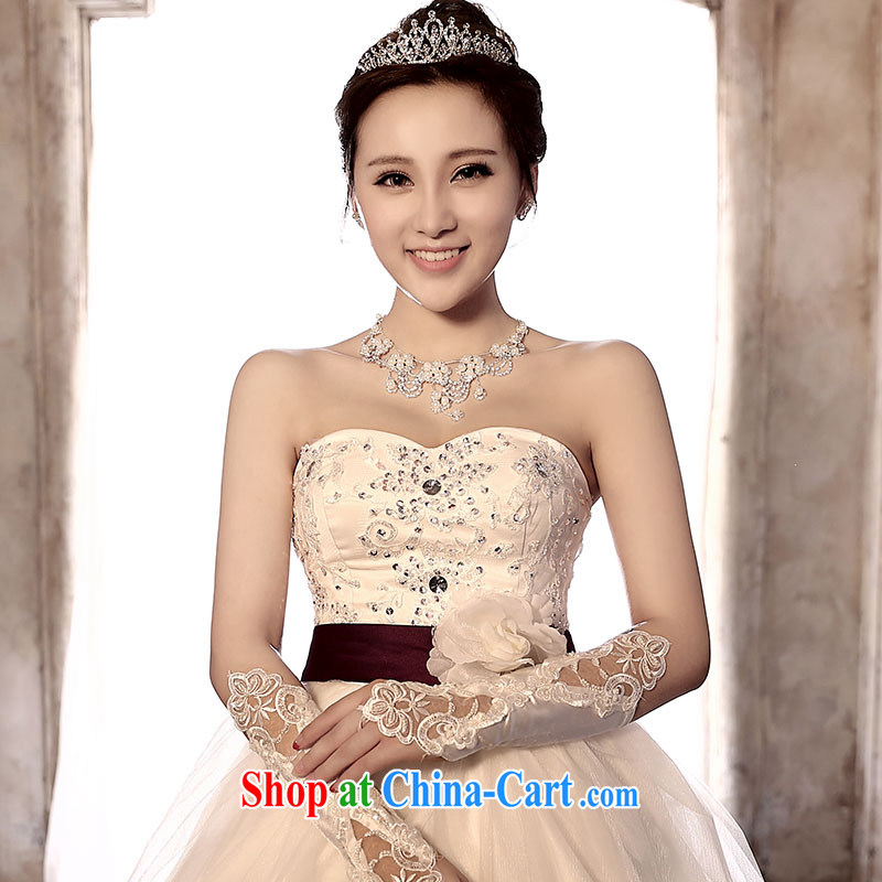 Jubilee 1000 bride 2015 new retro wiped his chest long-tail wedding beauty graphics thin stylish bridal wedding band wedding dresses H 902 tail, XXL, 1000 Jubilee bride, shopping on the Internet