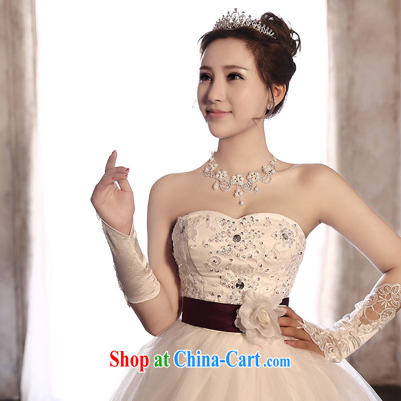 Jubilee 1000 bride 2015 new retro wiped his chest long-tail wedding beauty graphics thin stylish bridal wedding band wedding dresses H 902 tail, XXL, 1000 Jubilee bride, shopping on the Internet
