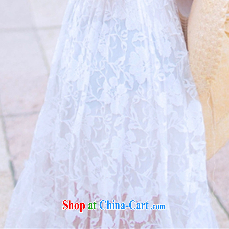 kam beauty 2015 retro-sin white fairy lace layer 3 lace large dresses M 1423 white are codes, beauty (JZM), shopping on the Internet