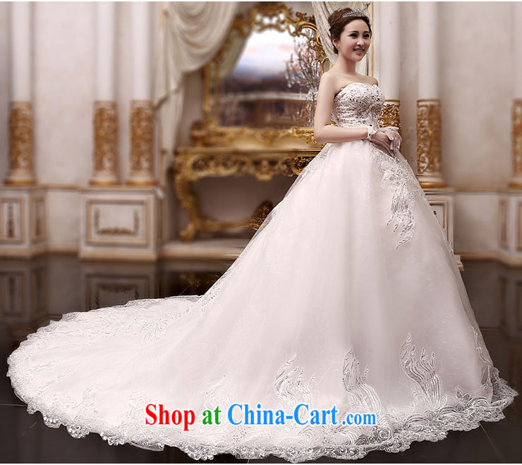 Jubilee 1000 bride's 2015 spring and summer new Korean Beauty bridal wedding dresses Korean long-tail luxury light drill water drilling wedding H 901 with XXL, pictures, price, brand platters! Elections are good character, the national distribution, so why buy now enjoy more preferential! Health