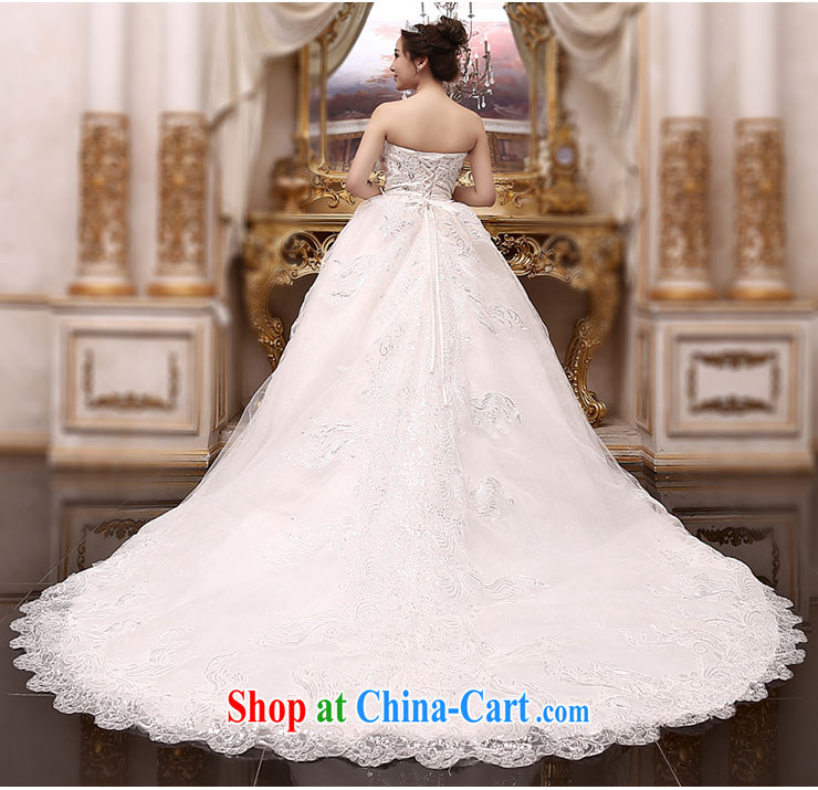 Jubilee 1000 bride's 2015 spring and summer new Korean Beauty bridal wedding dresses Korean long-tail luxury light drill water drilling wedding H 901 with XXL, pictures, price, brand platters! Elections are good character, the national distribution, so why buy now enjoy more preferential! Health