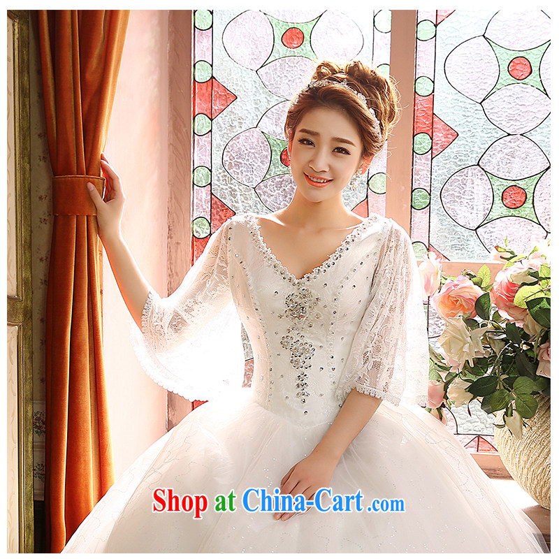 Factory outlets 2015 summer field shoulder with Wedding Fashion V for Korean-style minimalist horn cuff strap beauty retro graphics thin, beautiful yarn white customizable, beautiful yarn (nameilisha), and, on-line shopping
