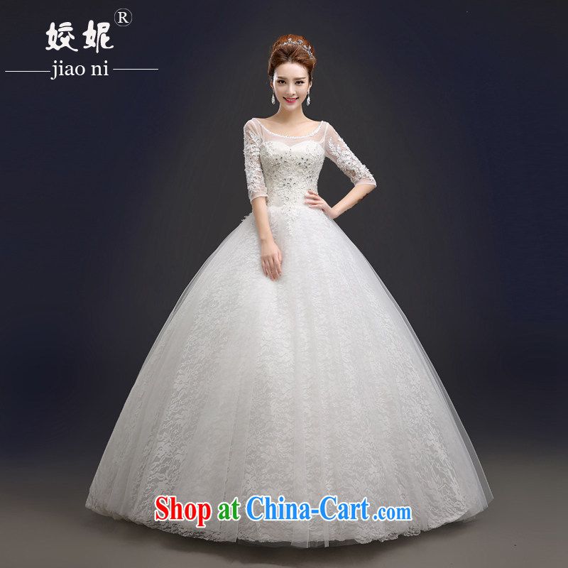 Kou Connie bridal wedding dresses spring 2015 New Field shoulder lace manually the Pearl antique cuff in larger video thin with beauty, Lady, Korean white white tailored final 7 day