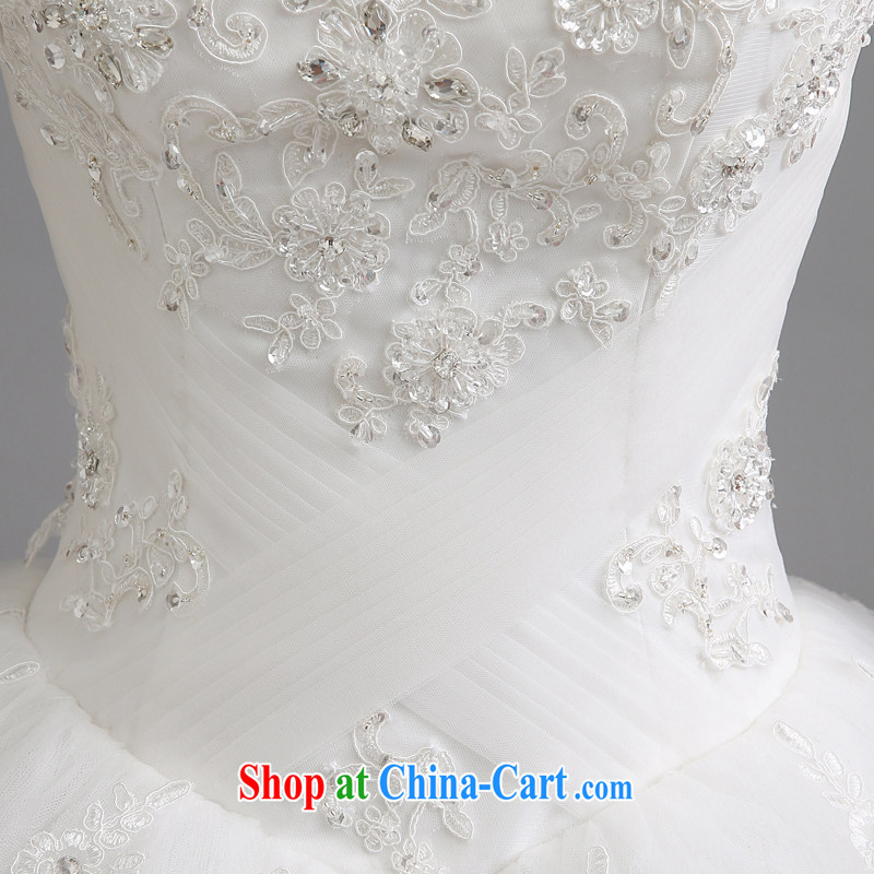 Kou Connie wedding dresses new 2015 spring shoulders with wedding chest bare a shoulder wedding Korean-style only the US with graphics thin shaggy dress Princess white tailored final 7 days, Kou (JIAONI), and, on-line shopping