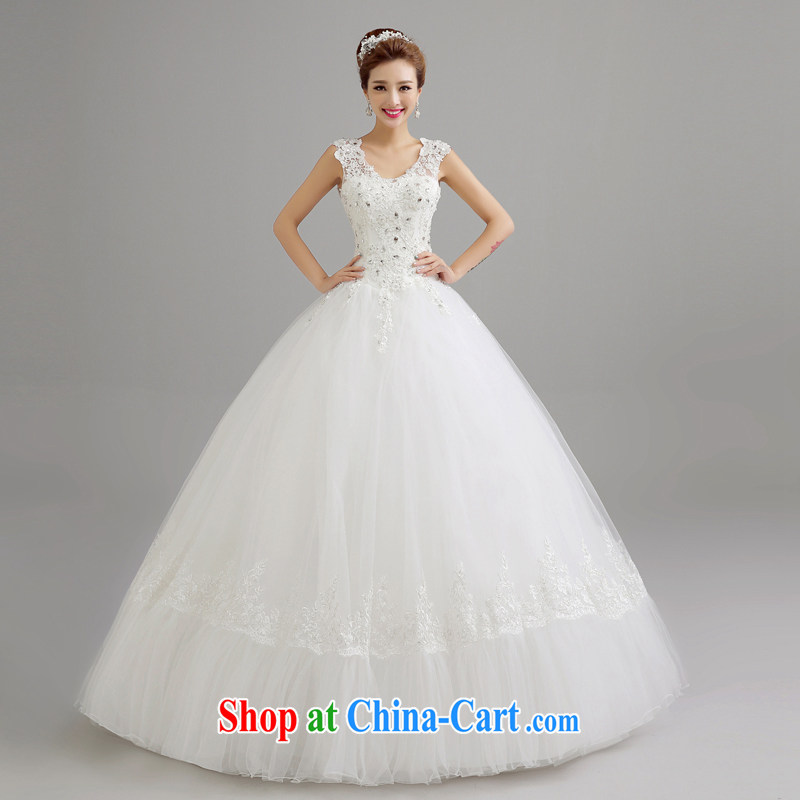 wedding dresses new 2015 summer bride Korean sexy shoulders with wedding dresses are still Korean double-shoulder beauty and align the code white marriages wedding white tailored final 7 day