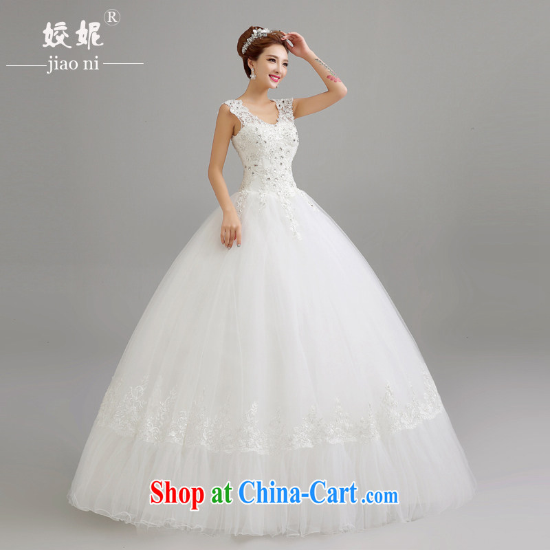 wedding dresses new 2015 summer bride Korean-style sexy shoulders with wedding dresses are still Korean version double-shoulder beauty and align the code white marriages wedding white tailor-made final 7 days, Kou (JIAONI), and, on-line shopping