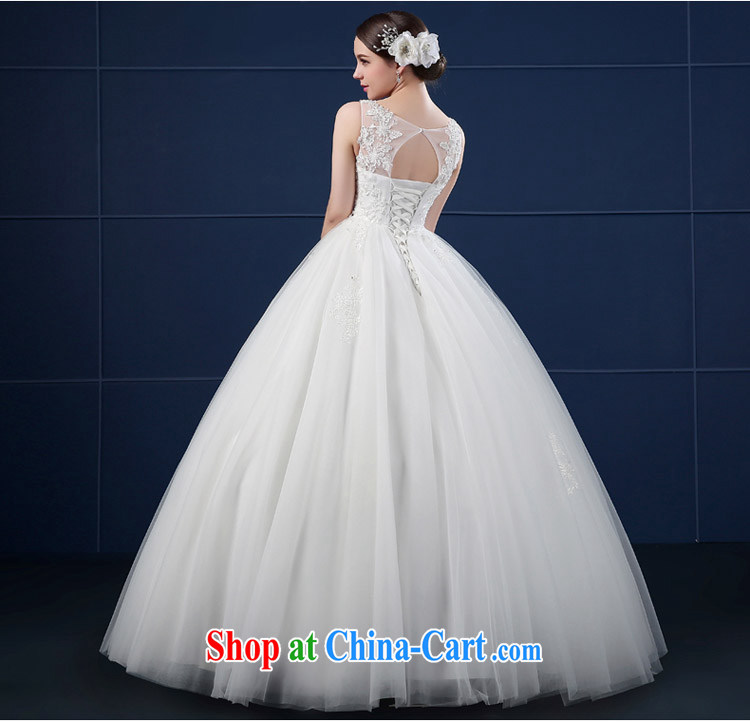 Where is Hip Hop Lai wedding dresses 2015 new spring and summer Korean version the code shoulders with a field shoulder wedding summer bridal white XXL pictures, price, brand platters! Elections are good character, the national distribution, so why buy now enjoy more preferential! Health