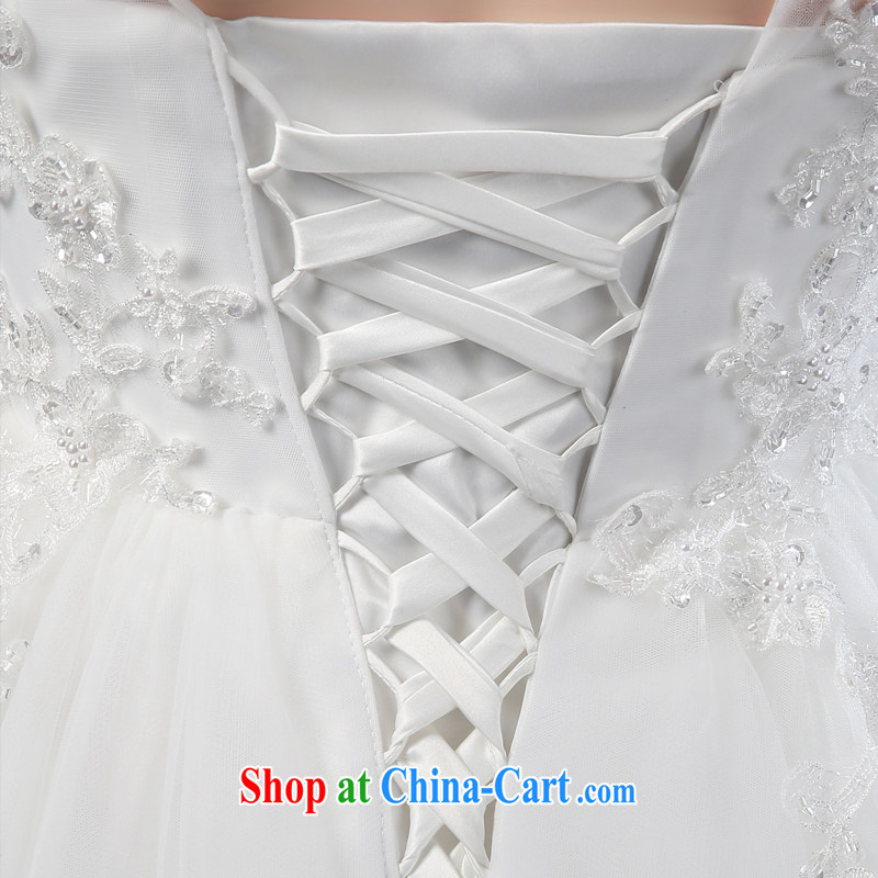 Where is Hip Hop Lai wedding dresses 2015 new spring and summer Korean version of the greater code shoulders with a shoulder wedding summer bridal white XXL, where there is Hip Hop Lai (FSUNPARES), online shopping
