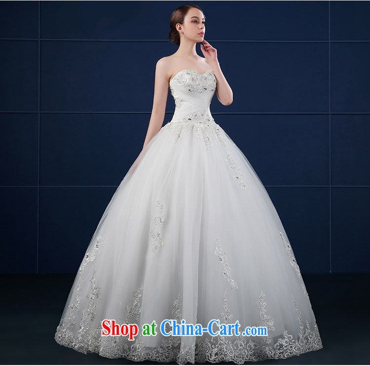 wedding dresses 2015 new spring, wiped off his chest, wedding Korean version the code custom beauty bridal wedding summer trailing white XXL pictures, price, brand platters! Elections are good character, the national distribution, so why buy now enjoy more preferential! Health