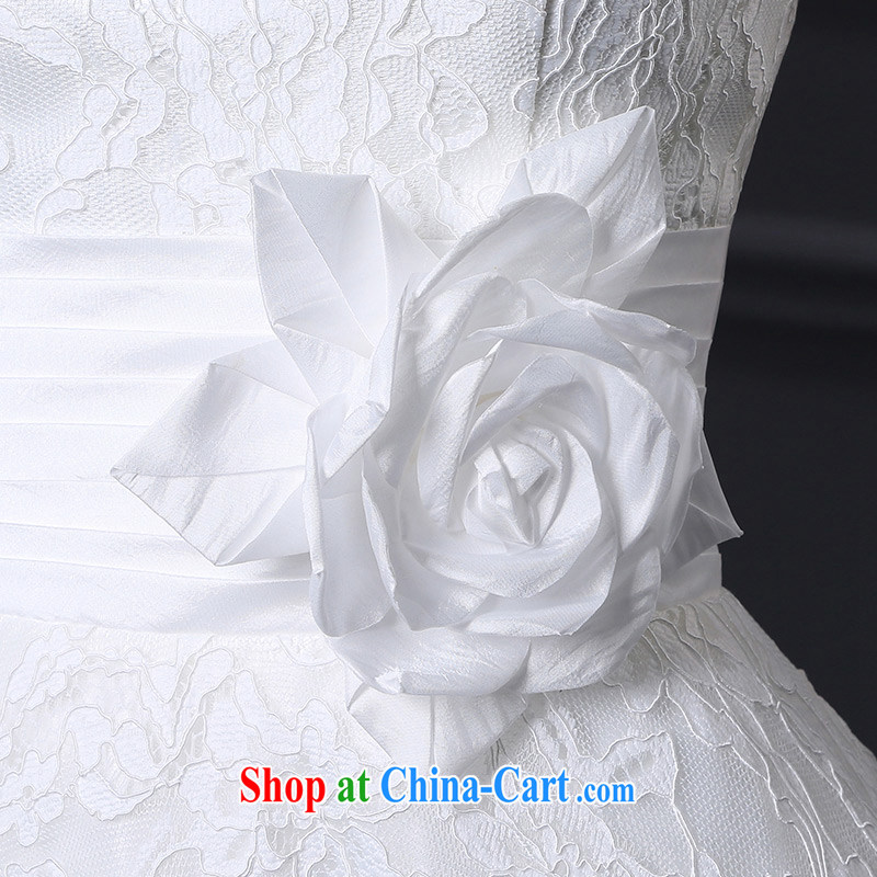 DressilyMe custom wedding 2015 spring and summer new wedding dresses bare chest antique lace A Field short skirt, zipper bridal toast Service White - out of stock XL, DRESSILY ME OCCASIONS WEAR ON - LINE, shopping on the Internet
