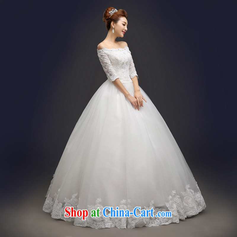 Connie focus 2015 spring and summer new wedding fashion a Field shoulder bridal wedding lace wood drill with wedding dresses women's code can be customized 001 white tailored final 7 days, Kou Ni (JIAONI), and, on-line shopping