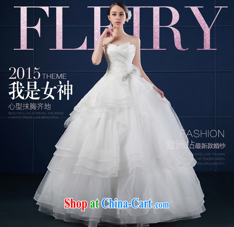 wedding dresses 2015 new spring and summer Korean Beauty larger custom minimalist wipe his chest, bride, wedding summer white XXL pictures, price, brand platters! Elections are good character, the national distribution, so why buy now enjoy more preferential! Health