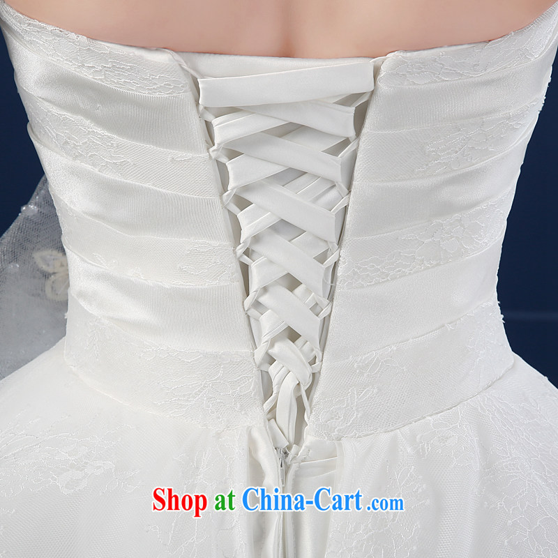 wedding dresses 2015 new spring and summer Korean Beauty larger custom minimalist wipe his chest, bride, wedding summer white XXL, where Barbara is Lai (FSUNPARES), and, on-line shopping