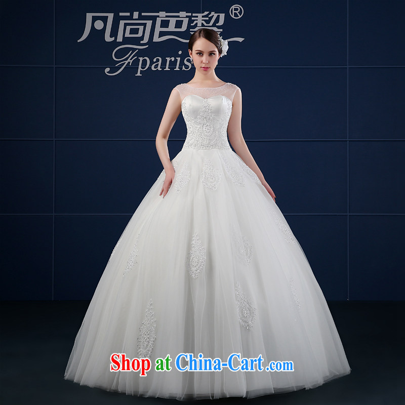 wedding dresses 2015 new spring and summer simple code cultivating shoulders with package shoulder bridal wedding summer field shoulder white XXL