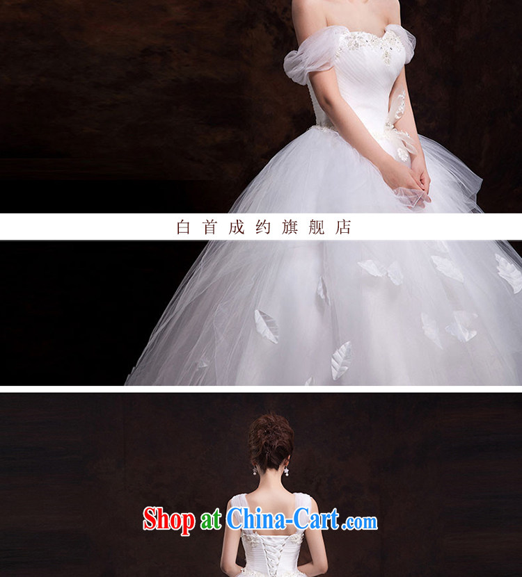 White home about wedding dresses new 2015 luxury one shoulder-tail with Princess double-shoulder wedding upscale Princess align, and tailored to contact Customer Service pictures, price, brand platters! Elections are good character, the national distribution, so why buy now enjoy more preferential! Health