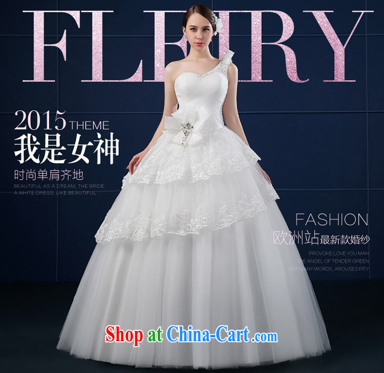 Where is Paris wedding dresses 2015 new spring and summer Korean large, minimalist beauty bridal the shoulder wedding summer white XXL pictures, price, brand platters! Elections are good character, the national distribution, so why buy now enjoy more preferential! Health