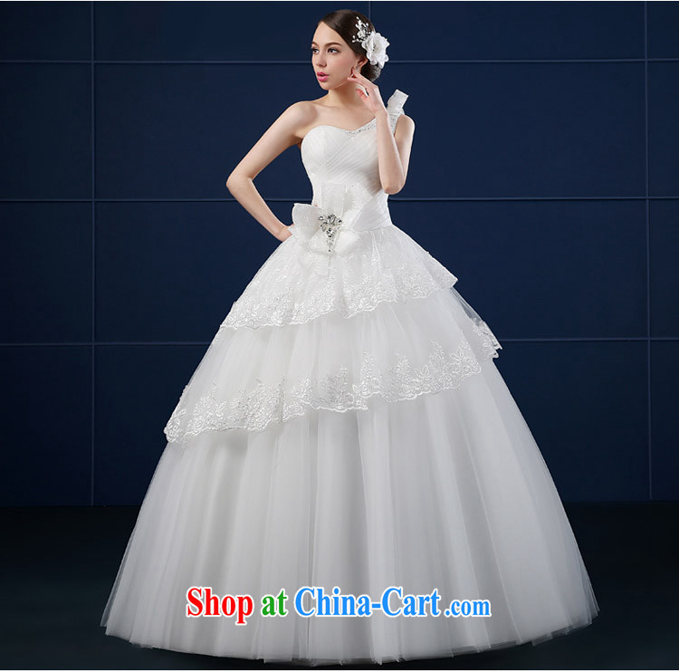 Where is Paris wedding dresses 2015 new spring and summer Korean large, minimalist beauty bridal the shoulder wedding summer white XXL pictures, price, brand platters! Elections are good character, the national distribution, so why buy now enjoy more preferential! Health