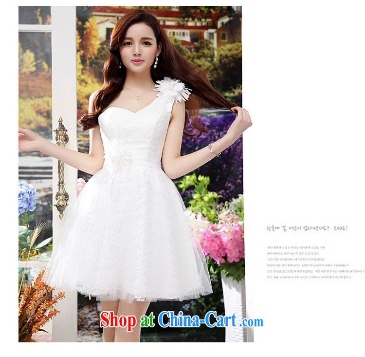 To show the shoulder wedding 2015 new stylish lace bare chest-waist Web yarn marriages with toast clothing bridesmaid serving women serving performances HC 565 white XL pictures, price, brand platters! Elections are good character, the national distribution, so why buy now enjoy more preferential! Health