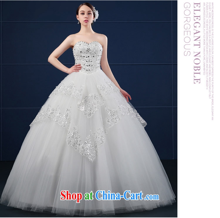 wedding dresses 2015 new spring and summer Korean version of the greater code drill Sau San video thin wiped his chest, bride, wedding summer white XXL pictures, price, brand platters! Elections are good character, the national distribution, so why buy now enjoy more preferential! Health