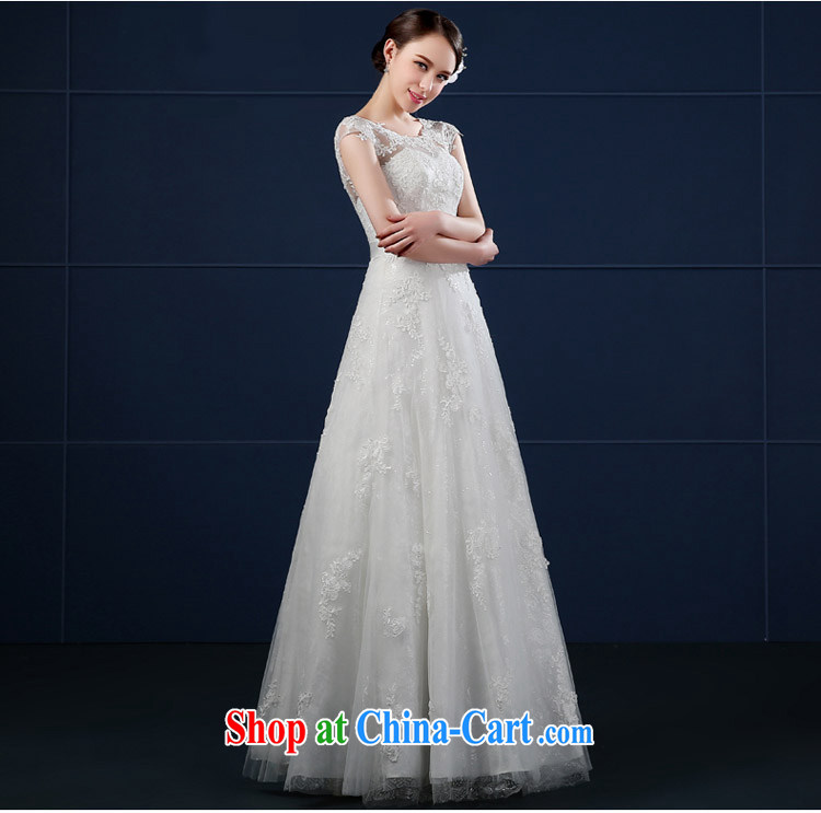 wedding dresses 2015 spring and summer New Field shoulder stylish Korean version with cultivating graphics thin large code bridal wedding summer white XXL pictures, price, brand platters! Elections are good character, the national distribution, so why buy now enjoy more preferential! Health
