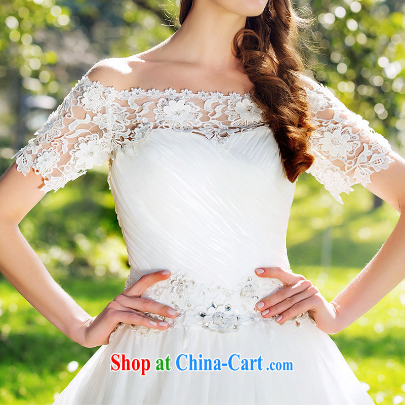 The bridal lace a Field shoulder wedding canopy Princess Chulabhorn minimalist wedding Original Design 926 is tailored to the 20 per cent, of the bride, and shopping on the Internet