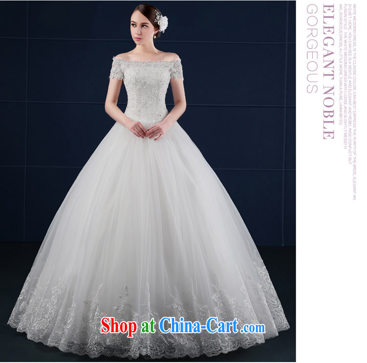 Where is Hip Hop Lai wedding dresses 2015 new spring and summer Korean version the code beauty with bridal wedding summer field shoulder white XXL pictures, price, brand platters! Elections are good character, the national distribution, so why buy now enjoy more preferential! Health