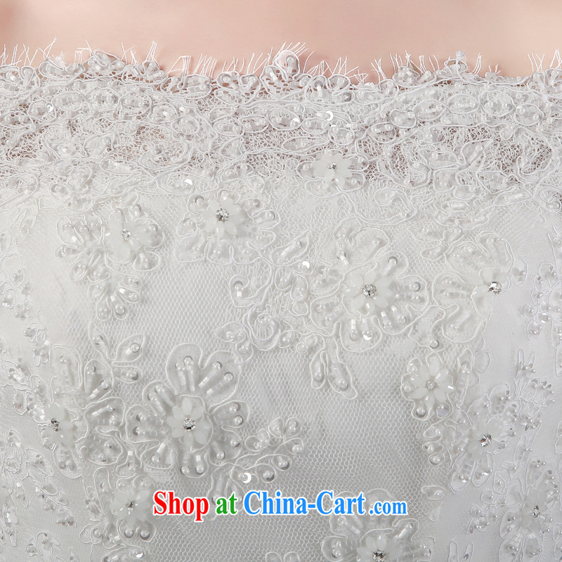 Where is Hip Hop Lai wedding dresses 2015 new spring and summer Korean version of the greater code beauty with bridal wedding summer field shoulder white XXL, where Barbara is Lai (FSUNPARES), online shopping
