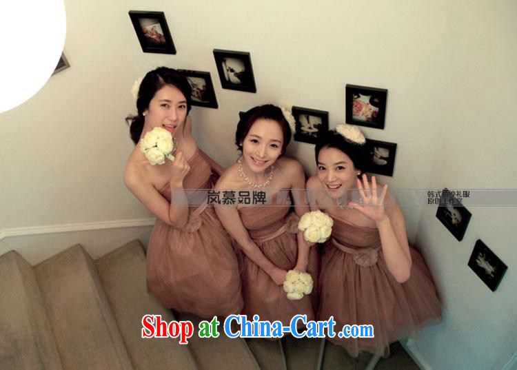 LAURELMARY sponsors the 2015 new Korean Modern minimalist atmosphere bridesmaid dress as brown XXL pictures, price, brand platters! Elections are good character, the national distribution, so why buy now enjoy more preferential! Health
