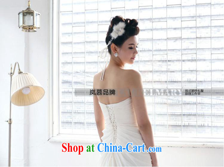 LAURELMARY sponsors the new Korean dress bridal new wedding dresses, chest bare little flowers nails Pearl dress banquet night ceremony clothing champagne color. size pictures, price, brand platters! Elections are good character, the national distribution, so why buy now enjoy more preferential! Health