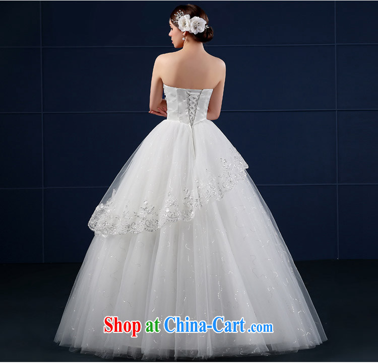 Where is Hip Hop Lai wedding dresses 2015 new spring and summer Korean version the code drill cultivating wiped his chest, bridal wedding summer white XXL pictures, price, brand platters! Elections are good character, the national distribution, so why buy now enjoy more preferential! Health